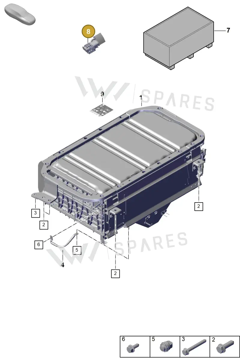 4J0973704 — Porsche Panamera (2023-) diagram p62251000, position 8