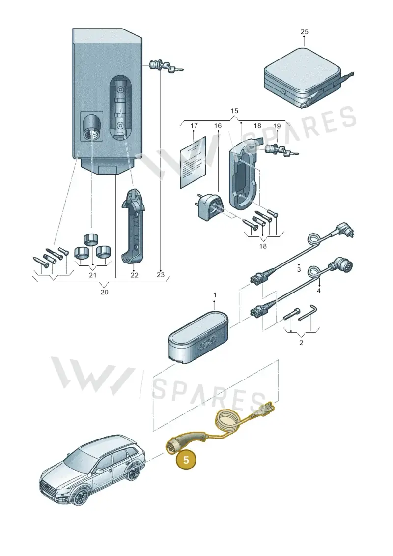 7PP971676CJ — Audi RS e-tron GT (2020-2025) diagram 586970010, position 5