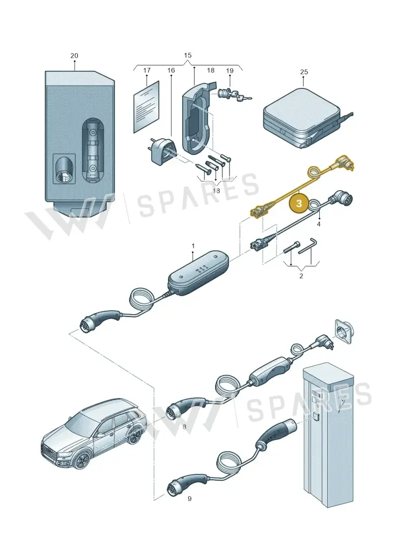 7PP971678CA — Audi Q4 Sportback (2021-2025) diagram 586970000, position 3