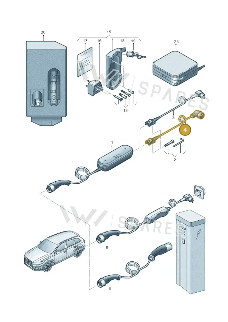 7PP971678DL — Audi Q4 Sportback (2021-2025) diagram 586970000, position 4