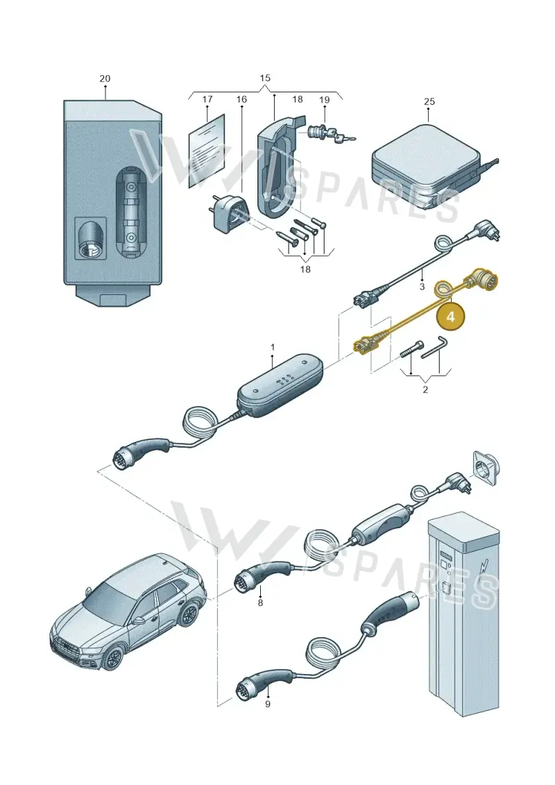 7PP971678GA — Audi Q5 (2016-2025) diagram 896970000, position 4