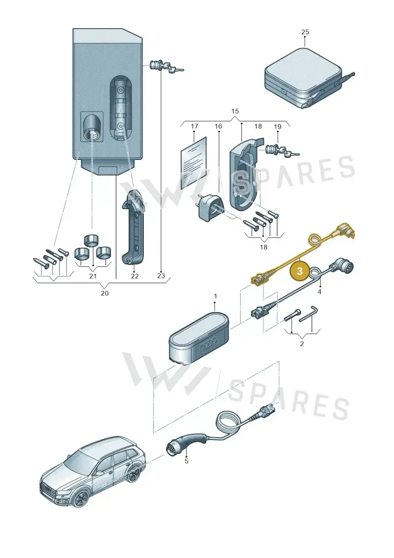 7PP971678GP — Audi RS e-tron GT (2020-2025) diagram 586970010, position 3
