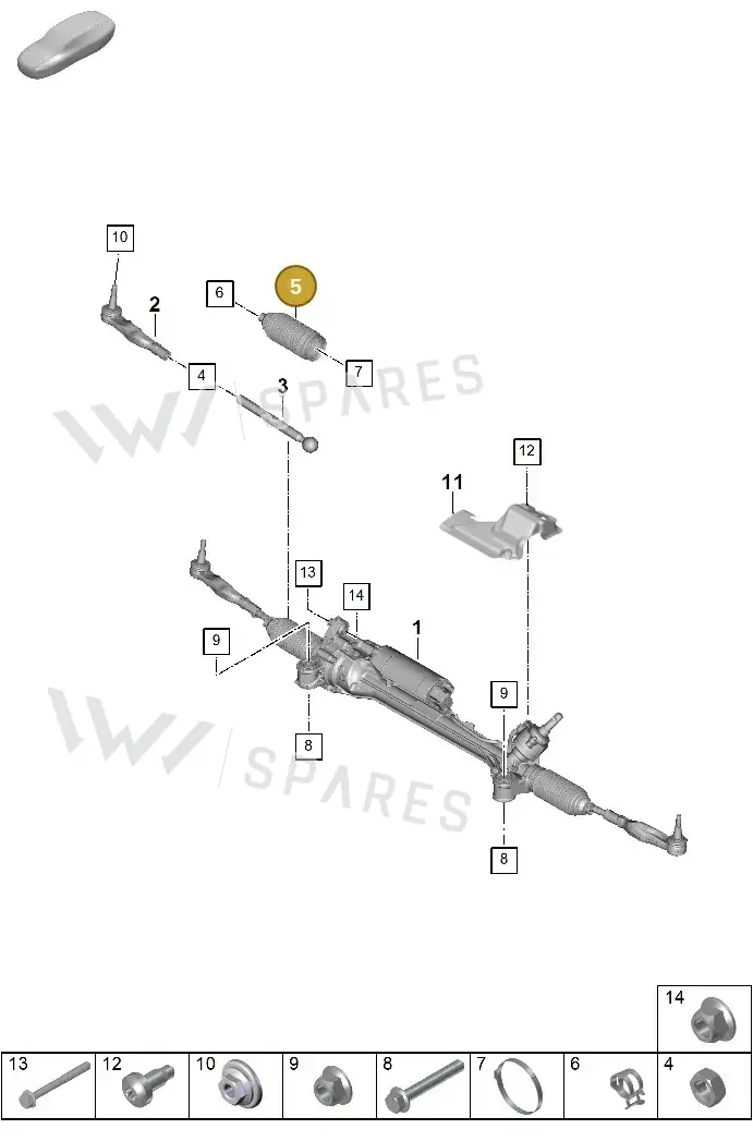 7T0423831 — Porsche Panamera (2023-) diagram p62403000, position 5