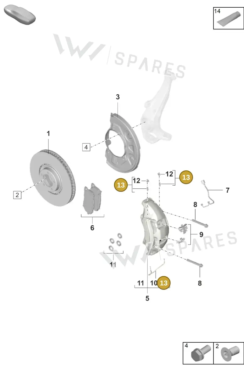 8A0615273 — Porsche Taycan Sport Turismo (2023-) diagram p56602015, position 13