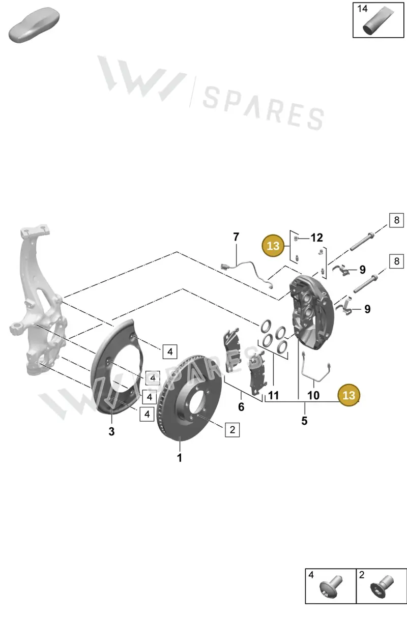 8A0615273 — Porsche Macan 4 (2024-) diagram p61602000, position 13