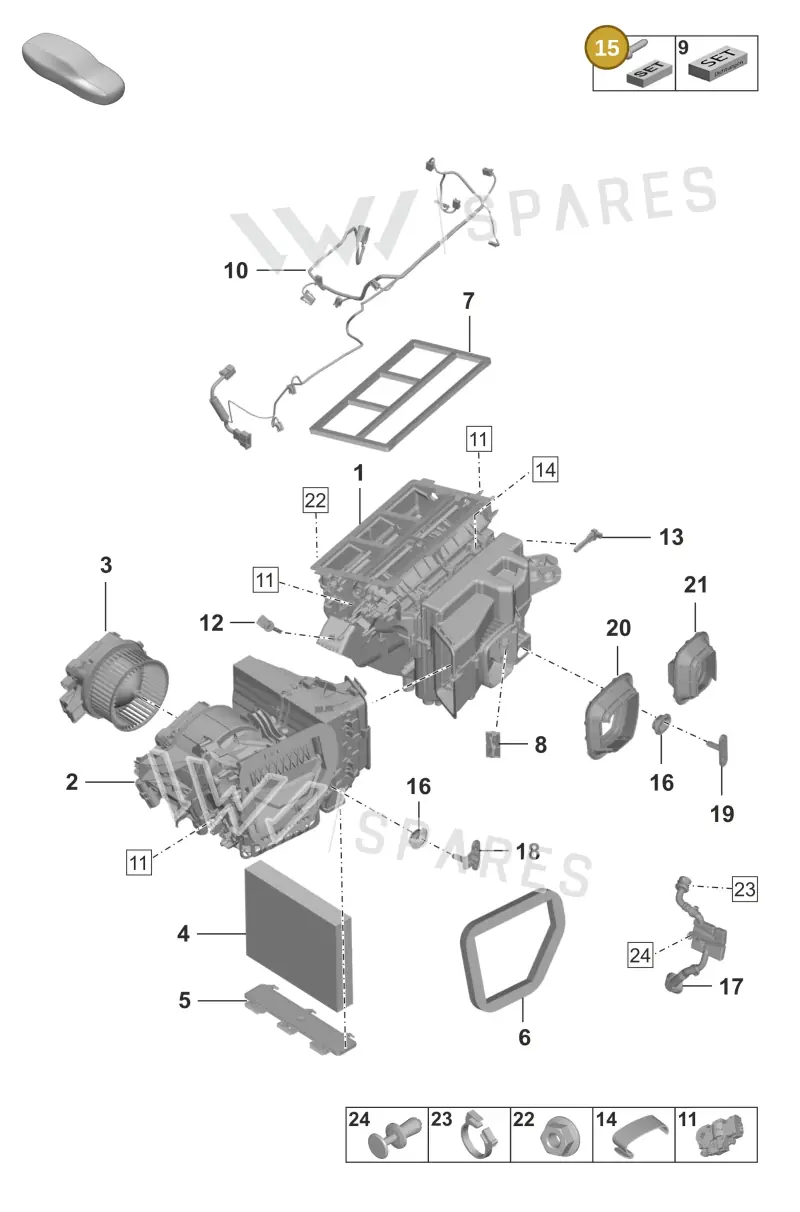 8K0898540 — Porsche 992 Carrera Coupe (2024-) diagram p53814000, position 15