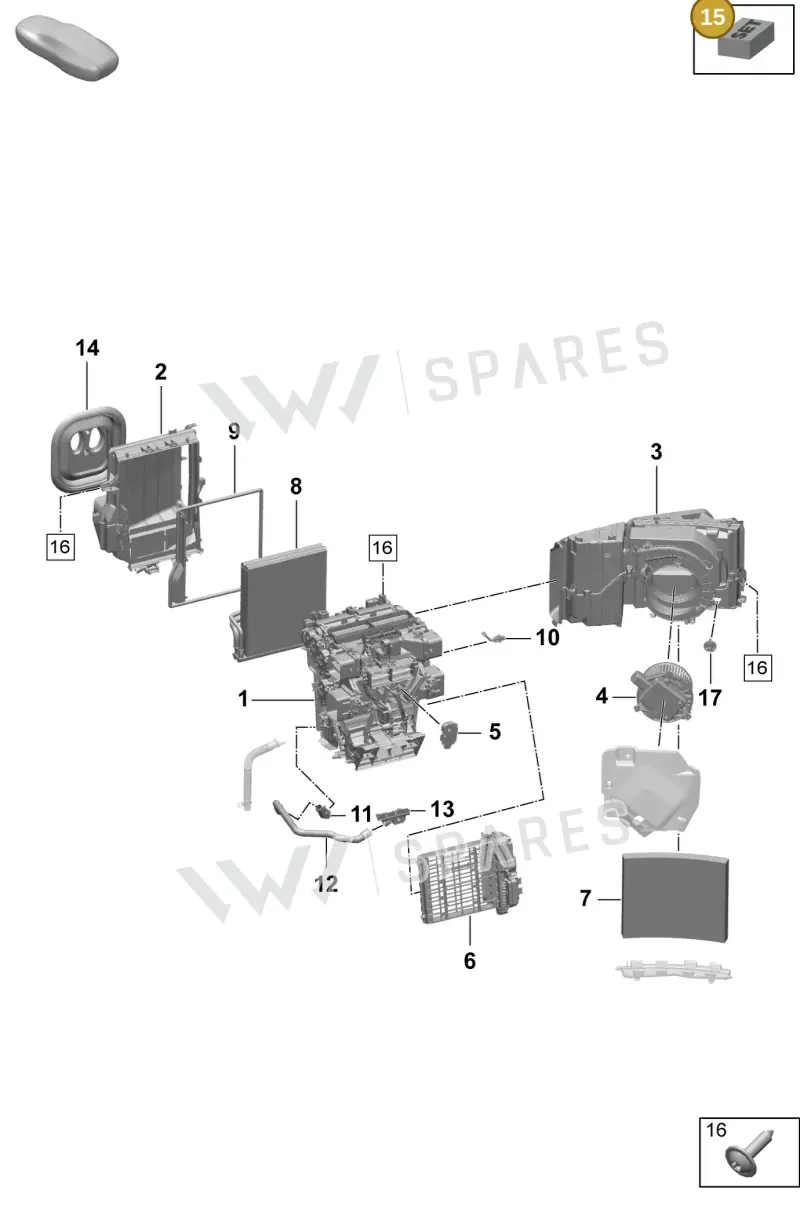 8K0898540 — Porsche Macan 4 (2024-) diagram p61814000, position 15