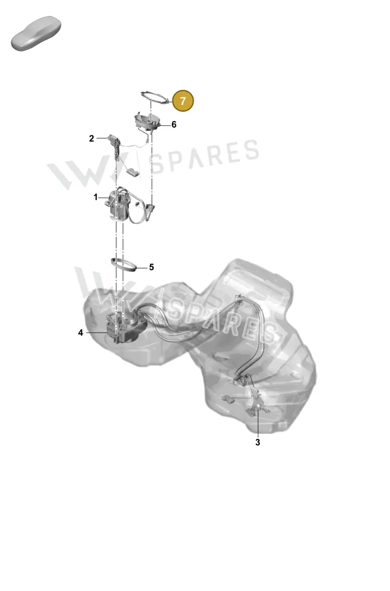 95520162301 — Porsche Panamera (2023-2025) diagram p58201050, position 7