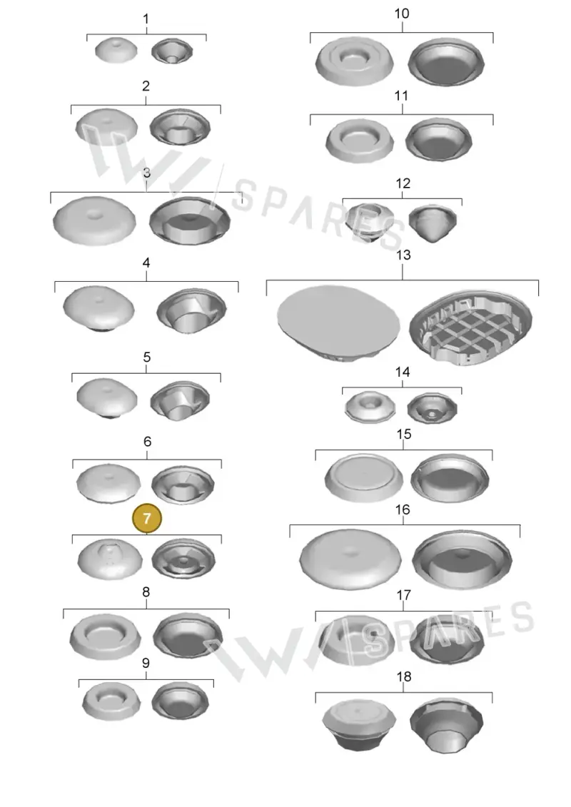 95551218800 — Porsche Cayman (2019-2022) diagram p46801002, position 7