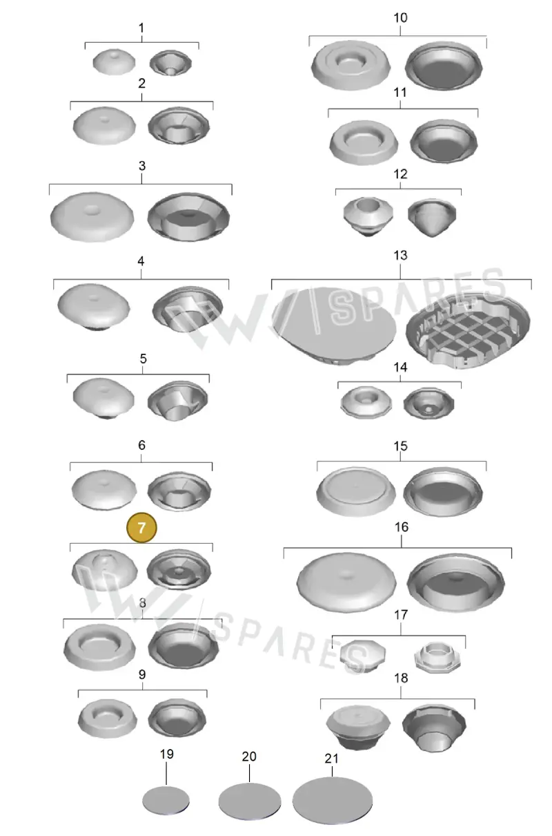 95551218800 — Porsche Boxster (2016-2019) diagram p48801002, position 7