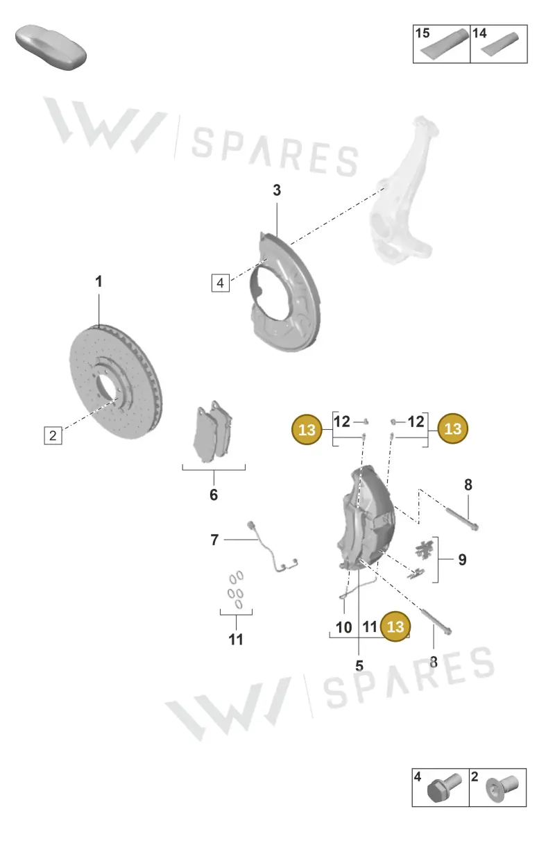95835112100 — Porsche Panamera (2020-2023) diagram p56602010, position 13