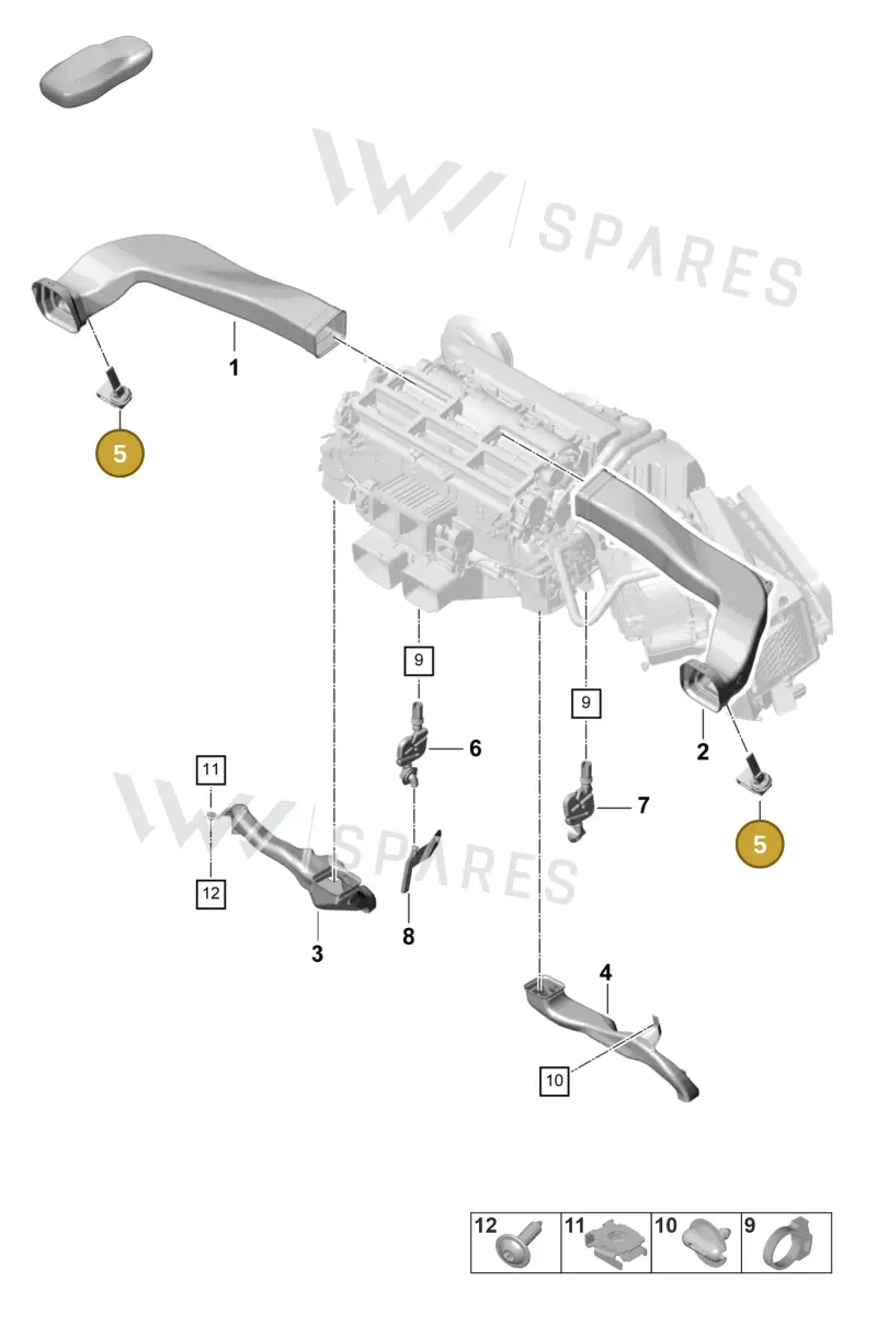 95857230400 — Porsche Panamera (2023-2025) diagram p58813800, position 5