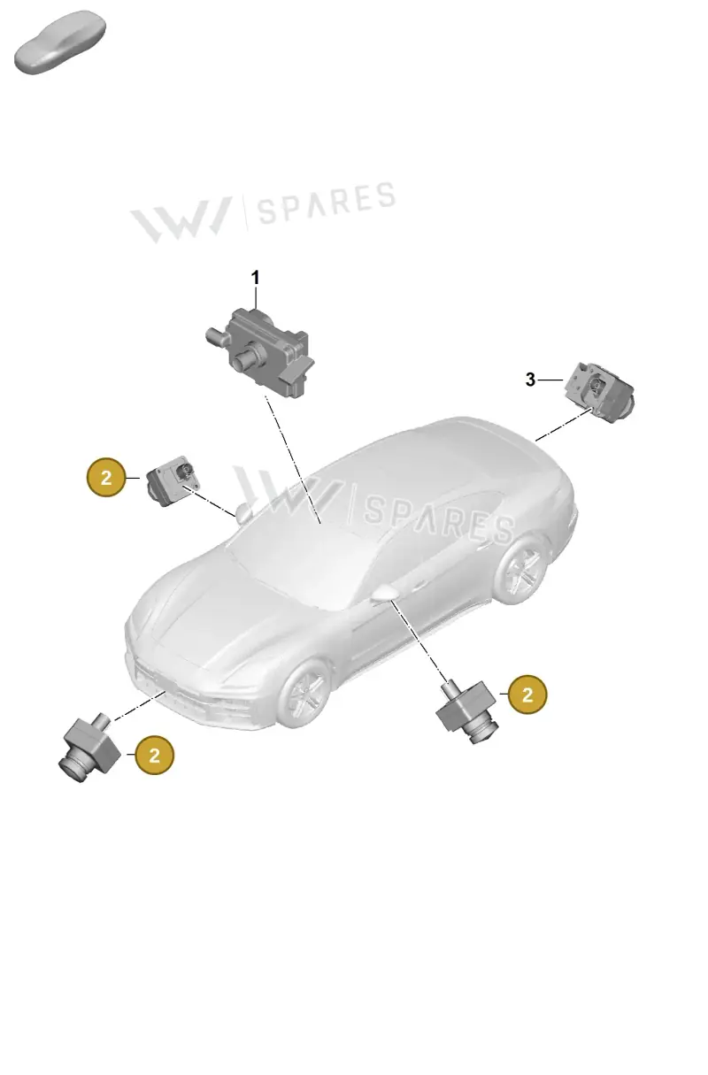 95898054600 — Porsche Panamera (2023-) diagram p62915100, position 2