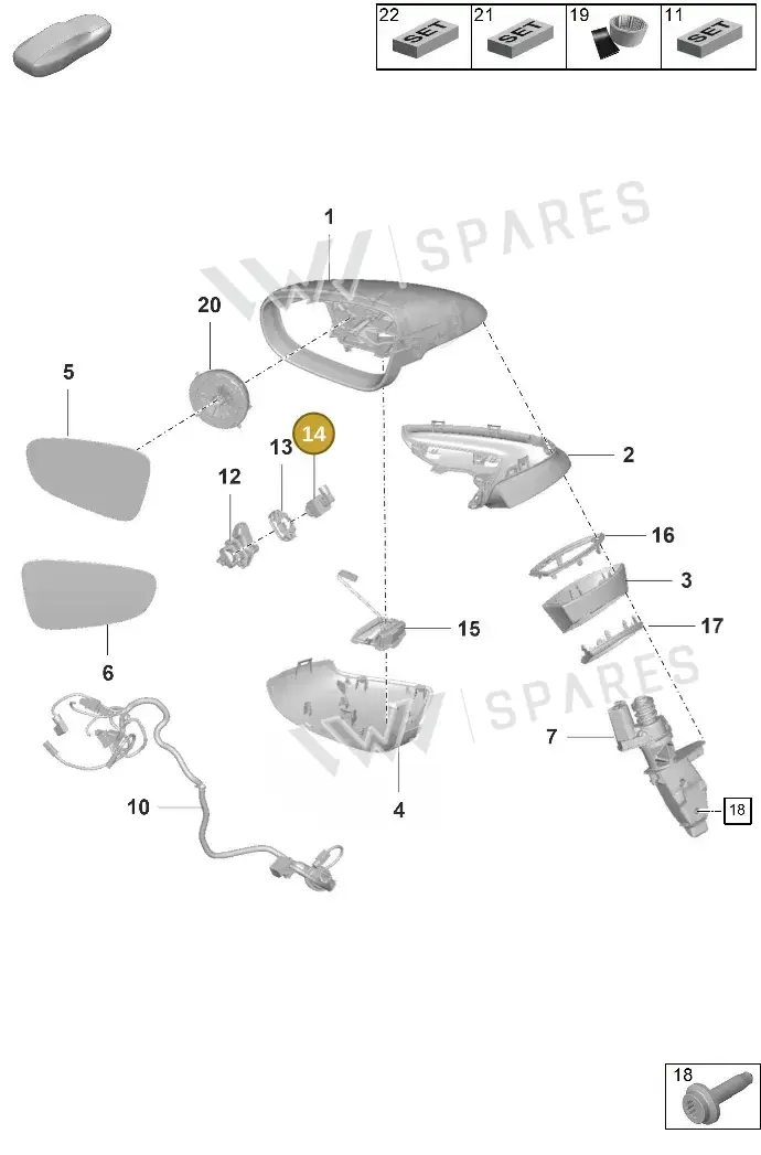 95898054600 — Porsche 992 Carrera Coupe (2024-) diagram p63809500, position 14