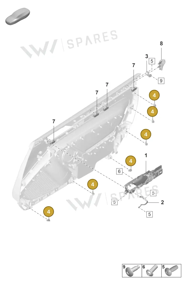 95B867084A — Porsche 911 (2021-2022) diagram p53808900, position 4