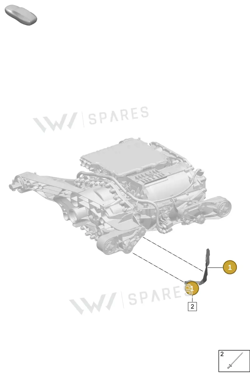 95C129969 — Porsche Macan (2024-2024) diagram p61151100, position 1