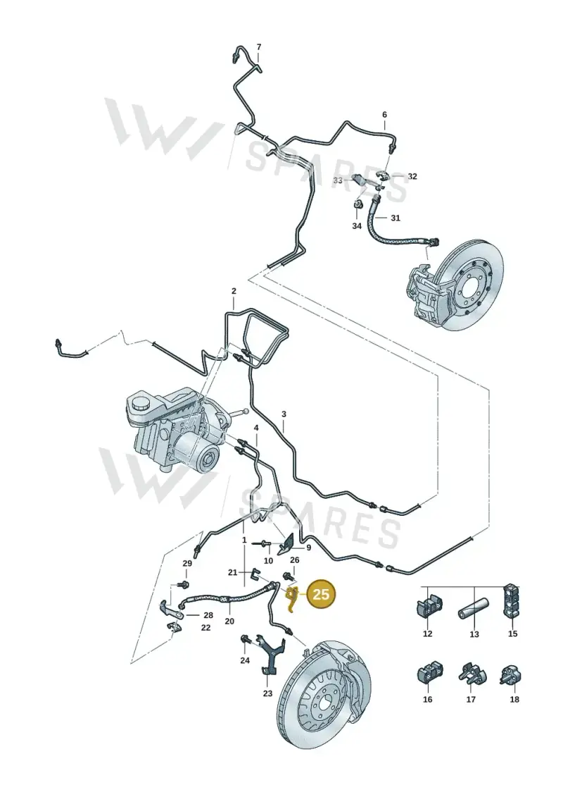 95C611841A — Audi Q6 e-tron (2023-2025) diagram f5s611020, position 25