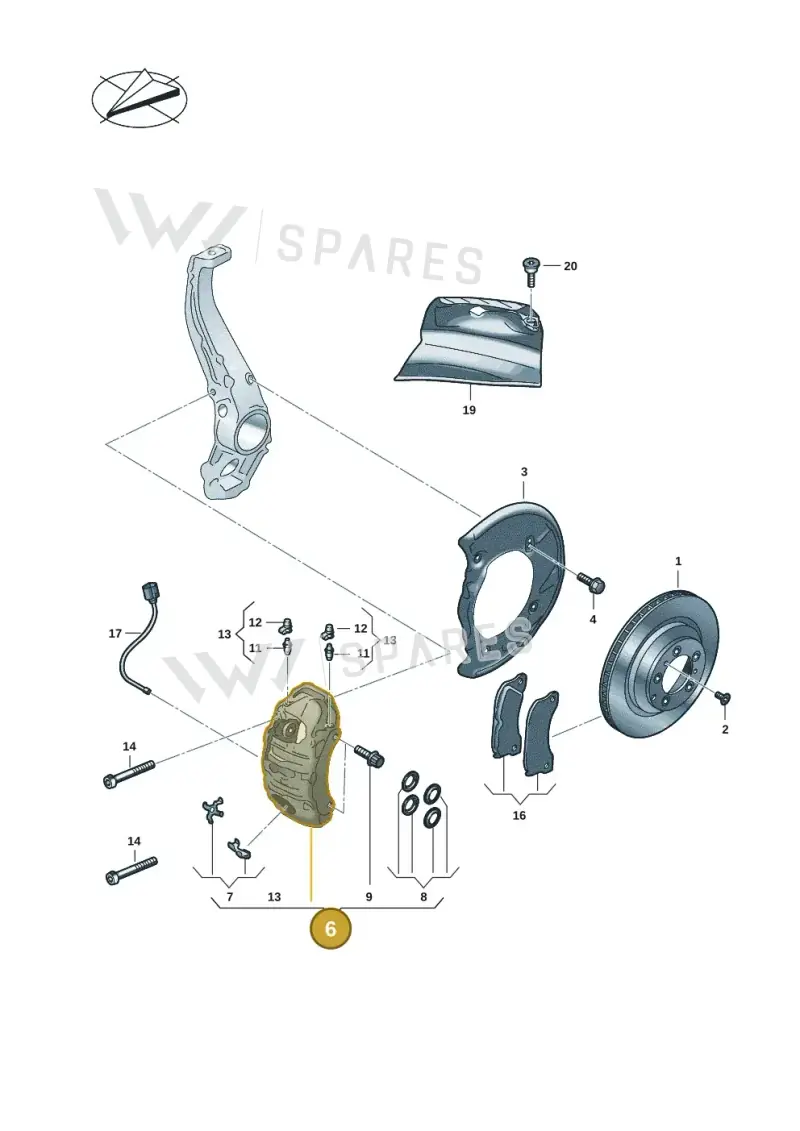 95C615124AE — Audi Q6 e-tron (2023-2025) diagram f5s615030, position 6