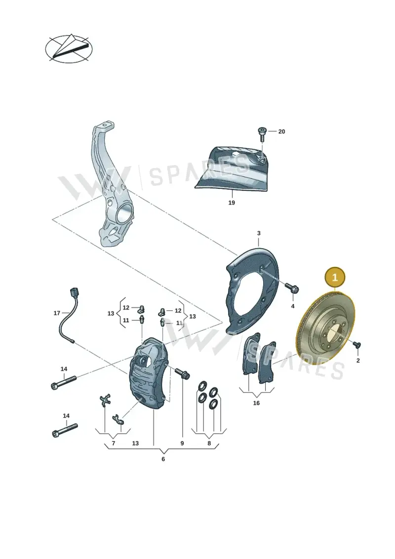 95C615302A — Audi Q6 e-tron (2023-2025) diagram f5s615030, position 1