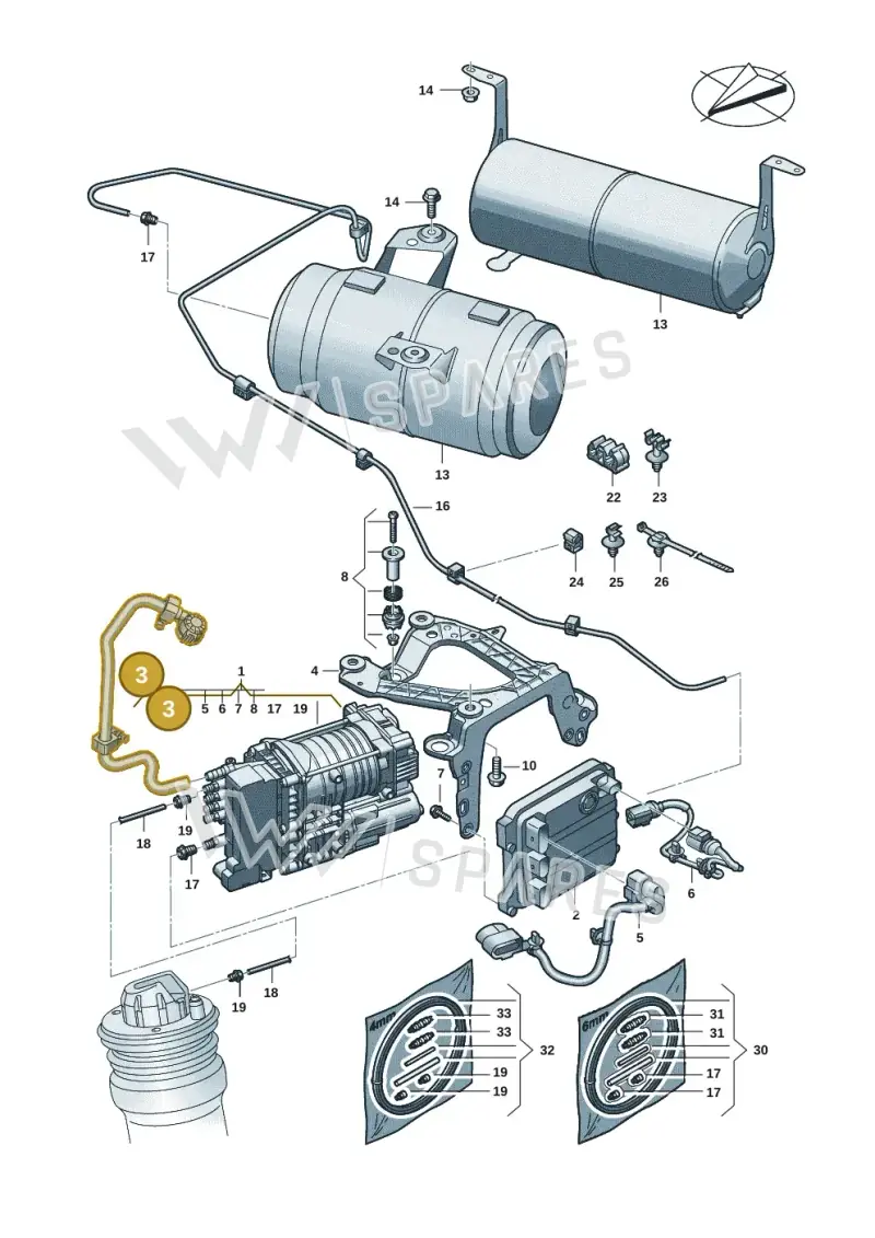 95C616091E — Audi Q6 e-tron (2023-2025) diagram f5s616300, position 3