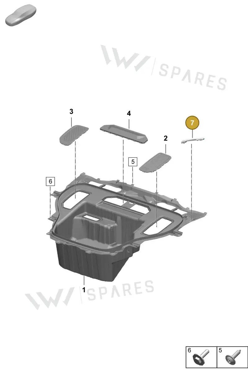 95C815362 — Porsche Macan (2024-2024) diagram p61801130, position 7