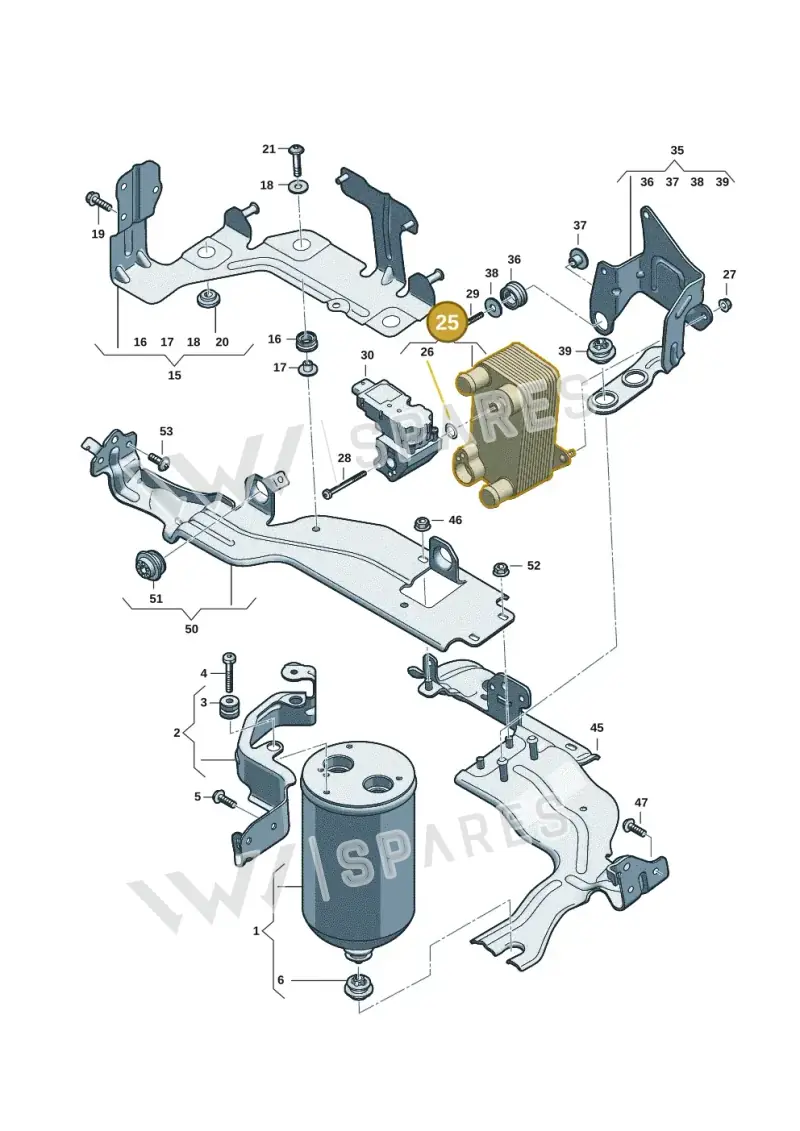 95C816112E — Audi Q6 e-tron (2023-2025) diagram f5s260780, position 25