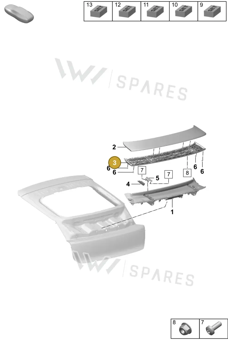 95C825872D — Porsche Macan (2024-2024) diagram p61803150, position 3