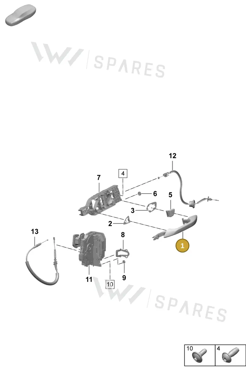 95C837160AGRV — Porsche Macan (2024-2024) diagram p61804200, position 1