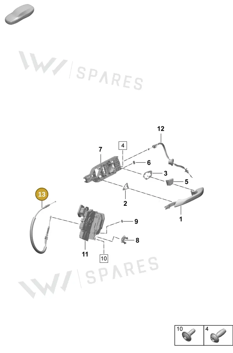 95C839085A — Porsche Macan (2024-2024) diagram p61804250, position 13