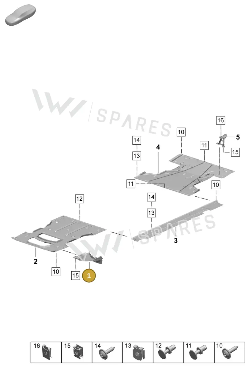95C853731BOK1 — Porsche Macan (2024-2024) diagram p61801700, position 1
