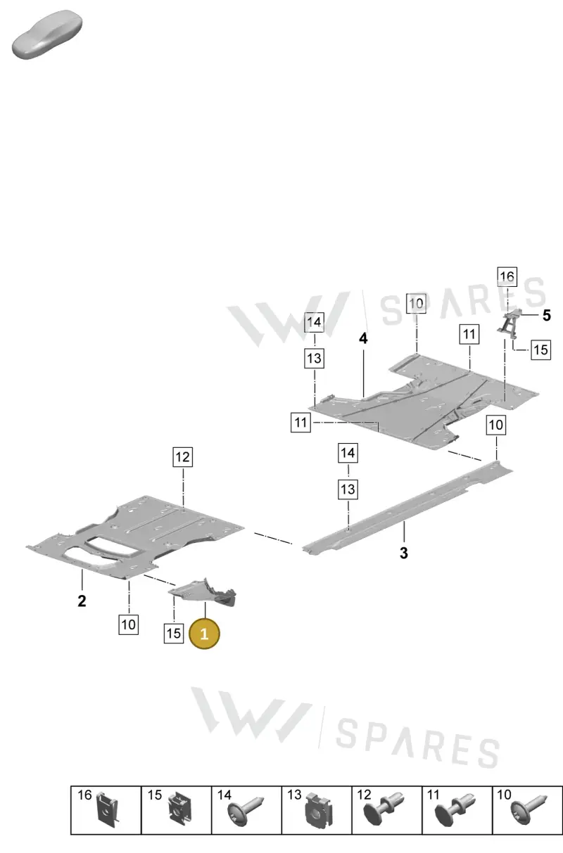 95C853732COK1 — Porsche Macan (2024-2024) diagram p61801700, position 1