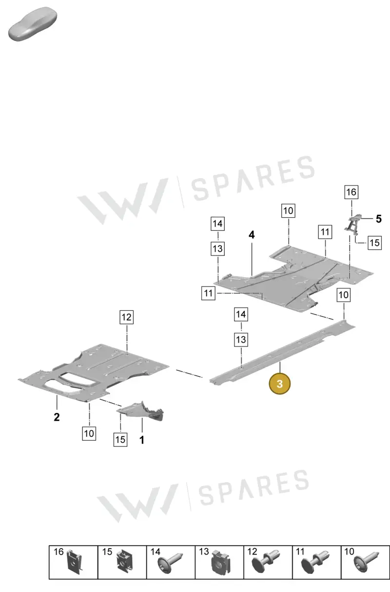 95C853938 — Porsche Macan (2024-2024) diagram p61801700, position 3