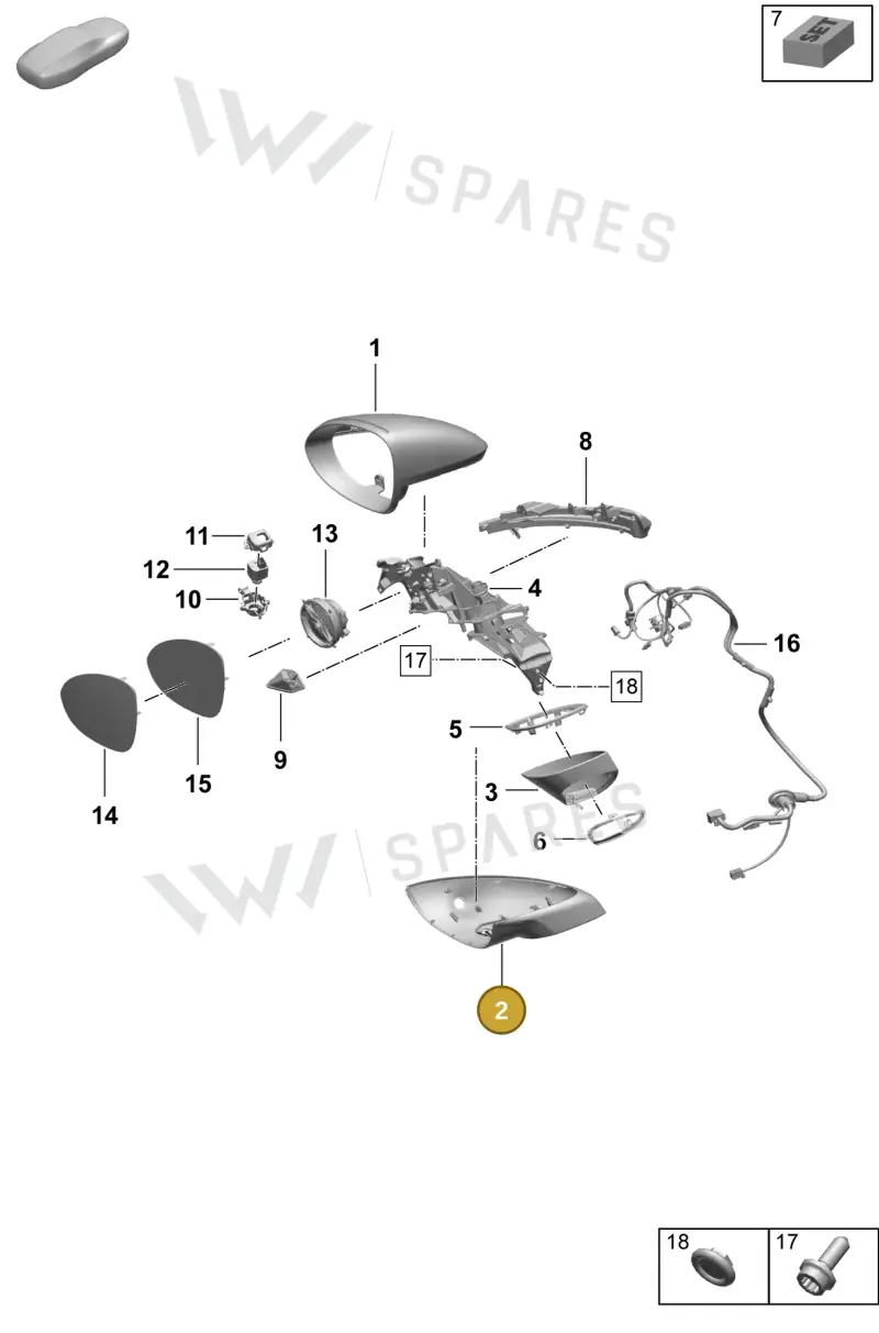 95C857538DG2X — Porsche Macan (2024-2024) diagram p61809500, position 2