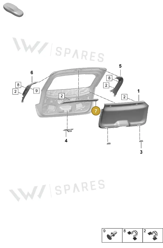 95C867606ABLK — Porsche Macan (2024-2024) diagram p61807350, position 7
