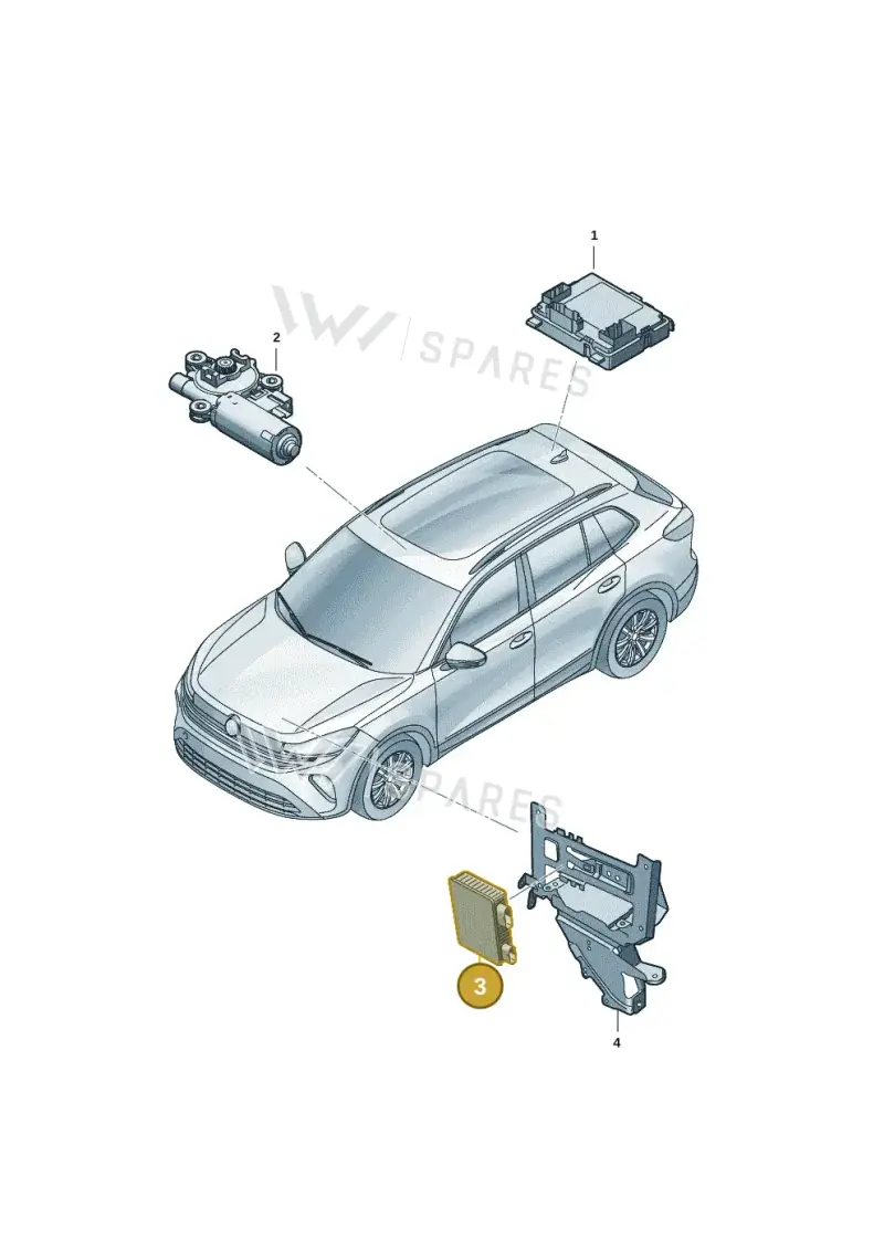 95C907594BP — Skoda Kodiaq (2024-2024) diagram 57x959000, position 3