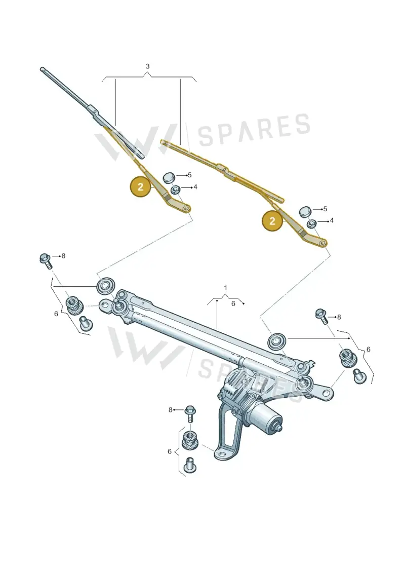 95C955410B — Audi Q6 e-tron (2023-2025) diagram 896955000, position 2