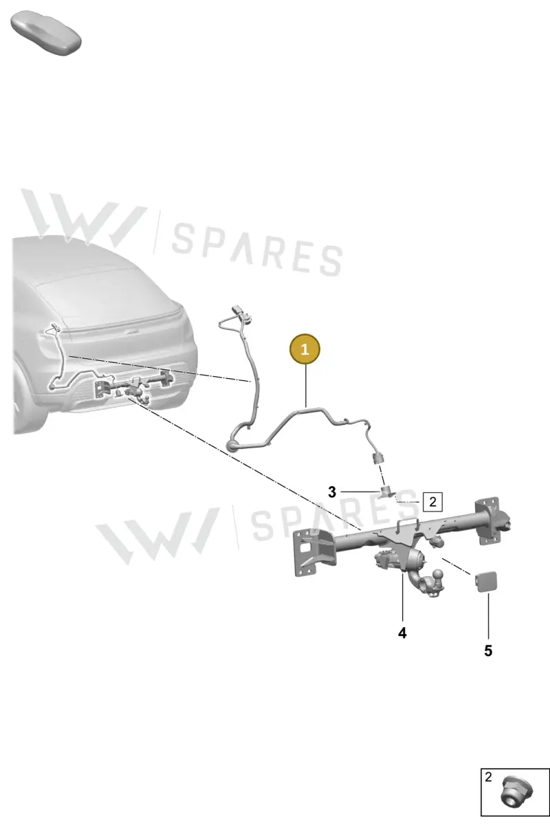 95C971541A — Porsche Macan (2024-2024) diagram p61002000, position 1