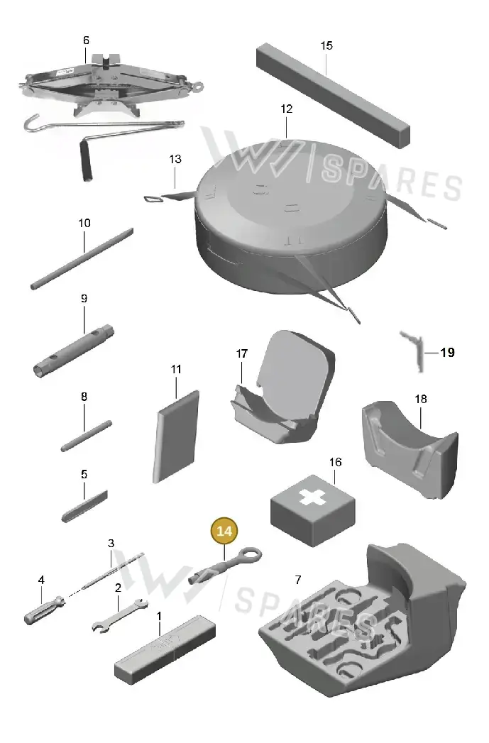 97072155101 — Porsche Boxster (2016-) diagram p48001000, position 14