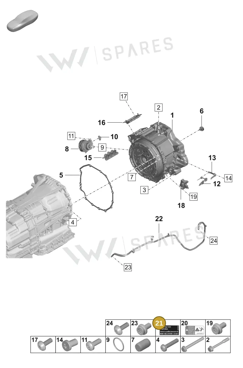971010602 — Porsche Panamera (2020-2023) diagram p58901010, position 21