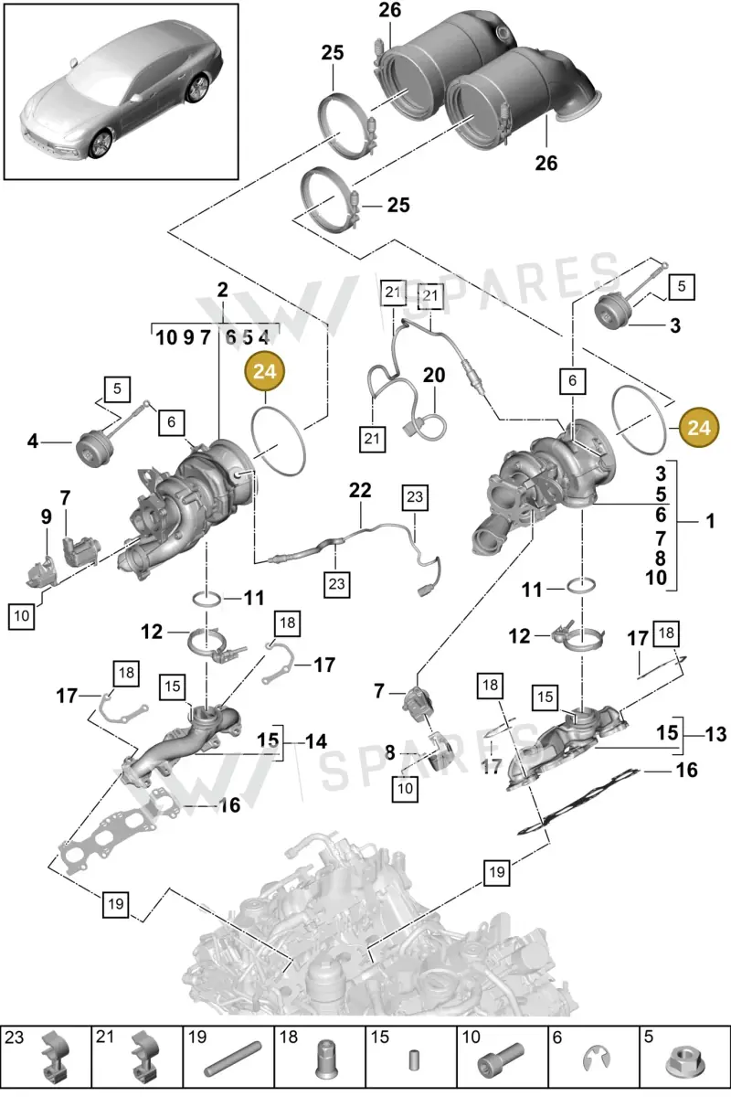 971253115B — Porsche Panamera (2016-2020) diagram p49202000, position 24