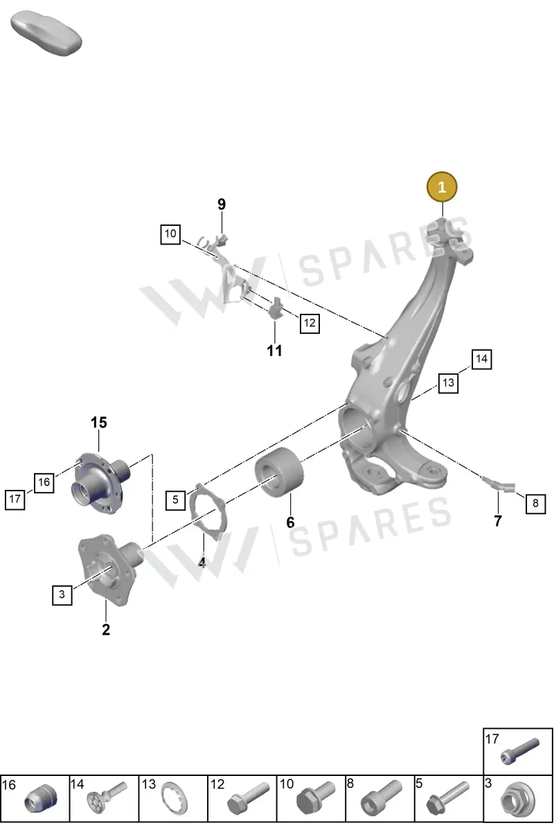 971407246L — Porsche Panamera (2023-2025) diagram p62401020, position 1