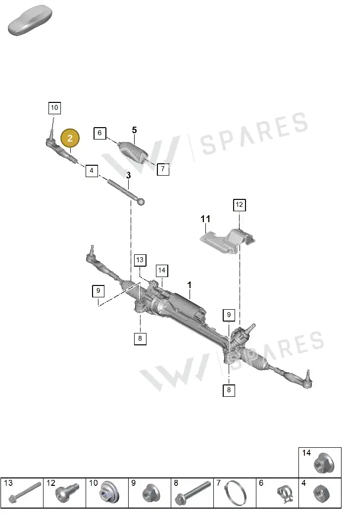 971423812B — Porsche Panamera (2023-2025) diagram p62403000, position 2