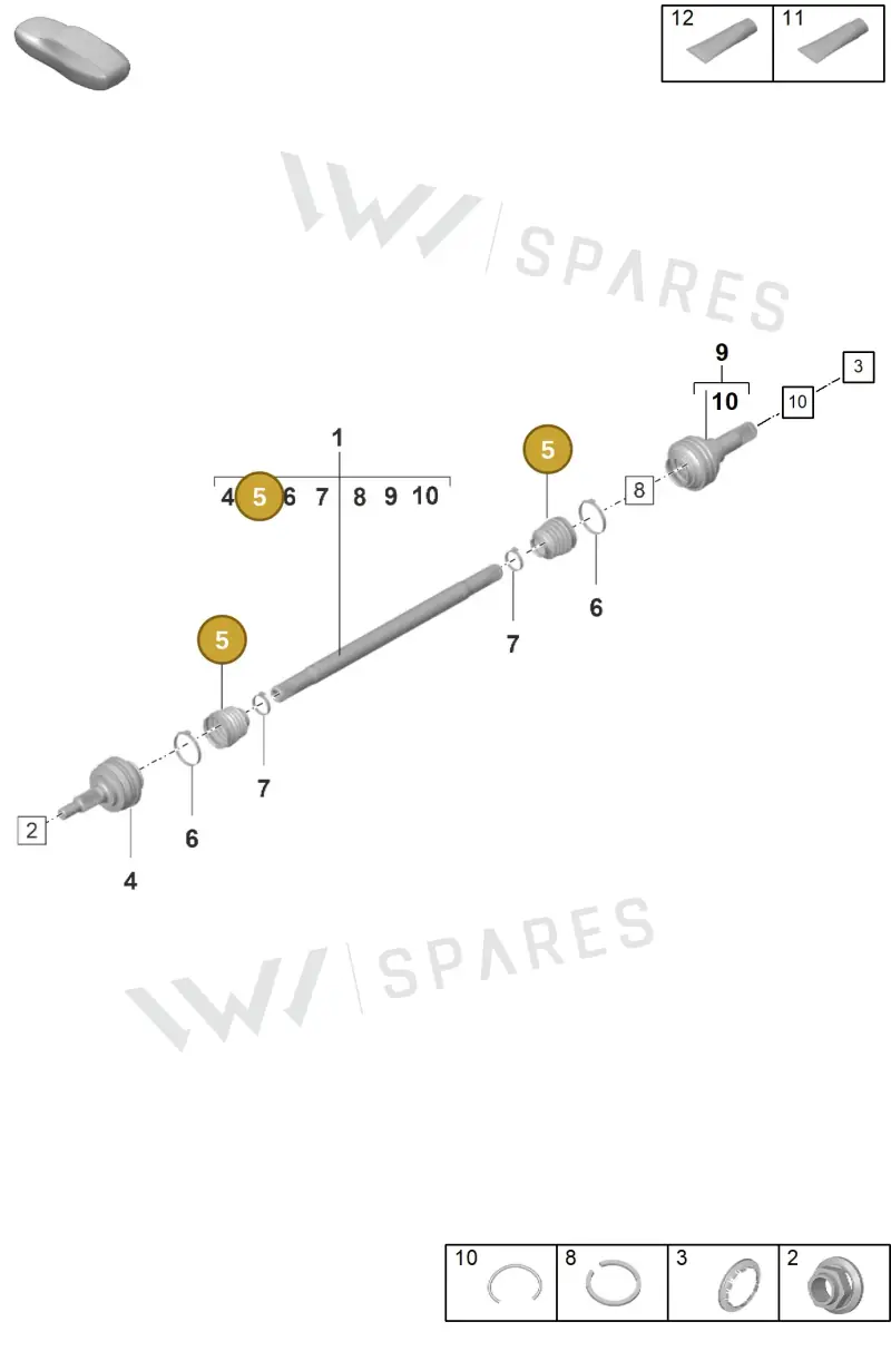 971501153 — Porsche Panamera (2023-2025) diagram p58501100, position 5