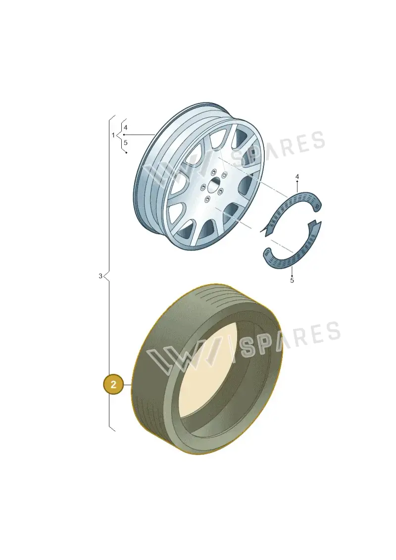 971601324B — Audi RS e-tron GT (2020-2025) diagram 838601100, position 2