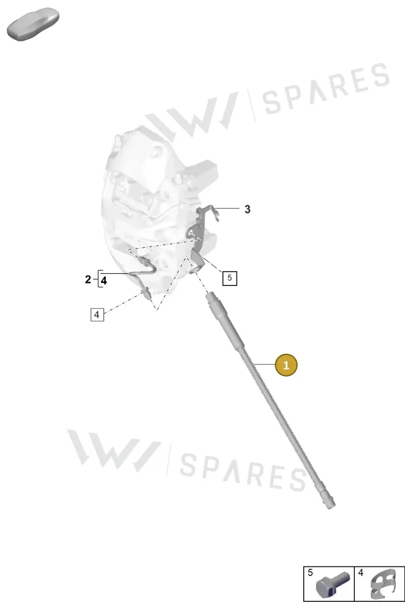 971611775C — Porsche Panamera (2023-2025) diagram p58604010, position 1