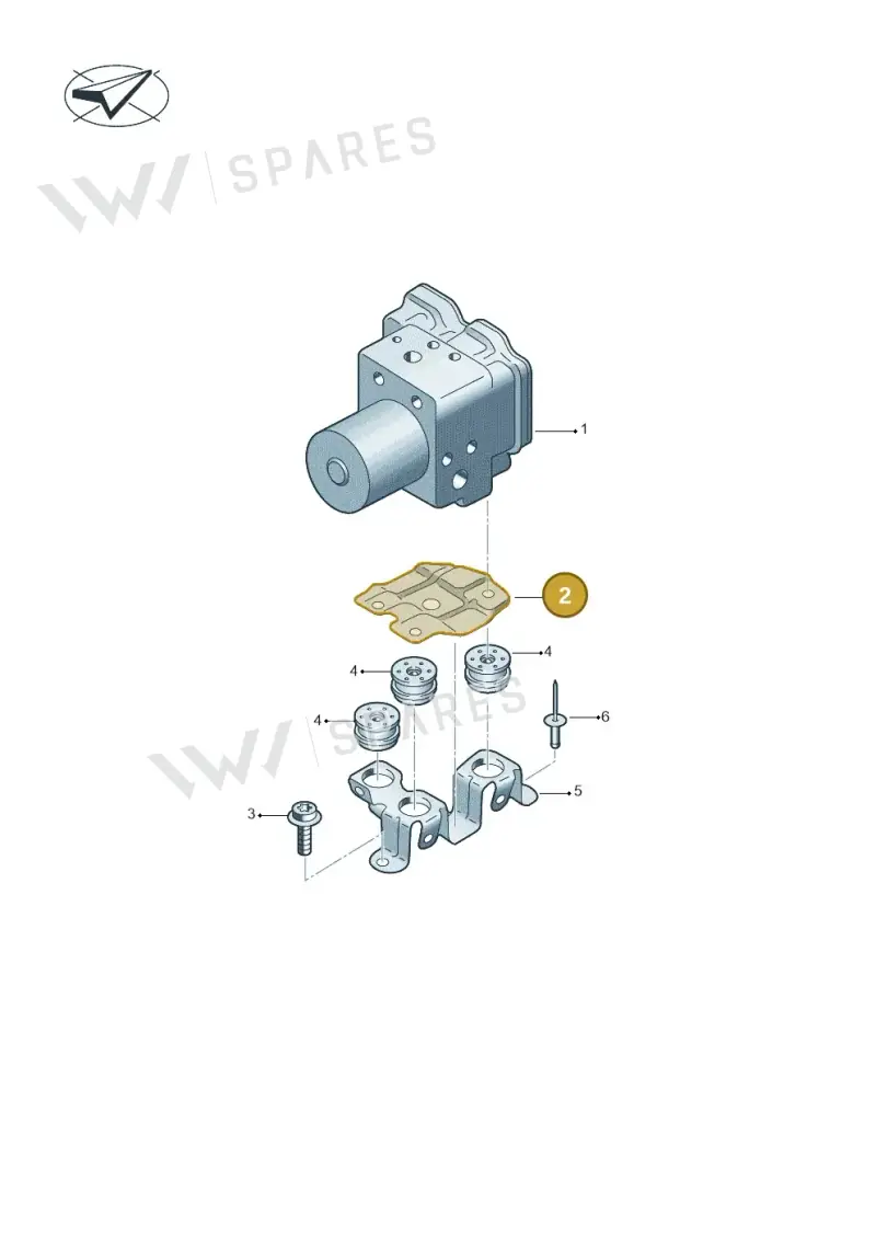 971614513A — Audi RS e-tron GT (2020-2025) diagram 4j1614010, position 2