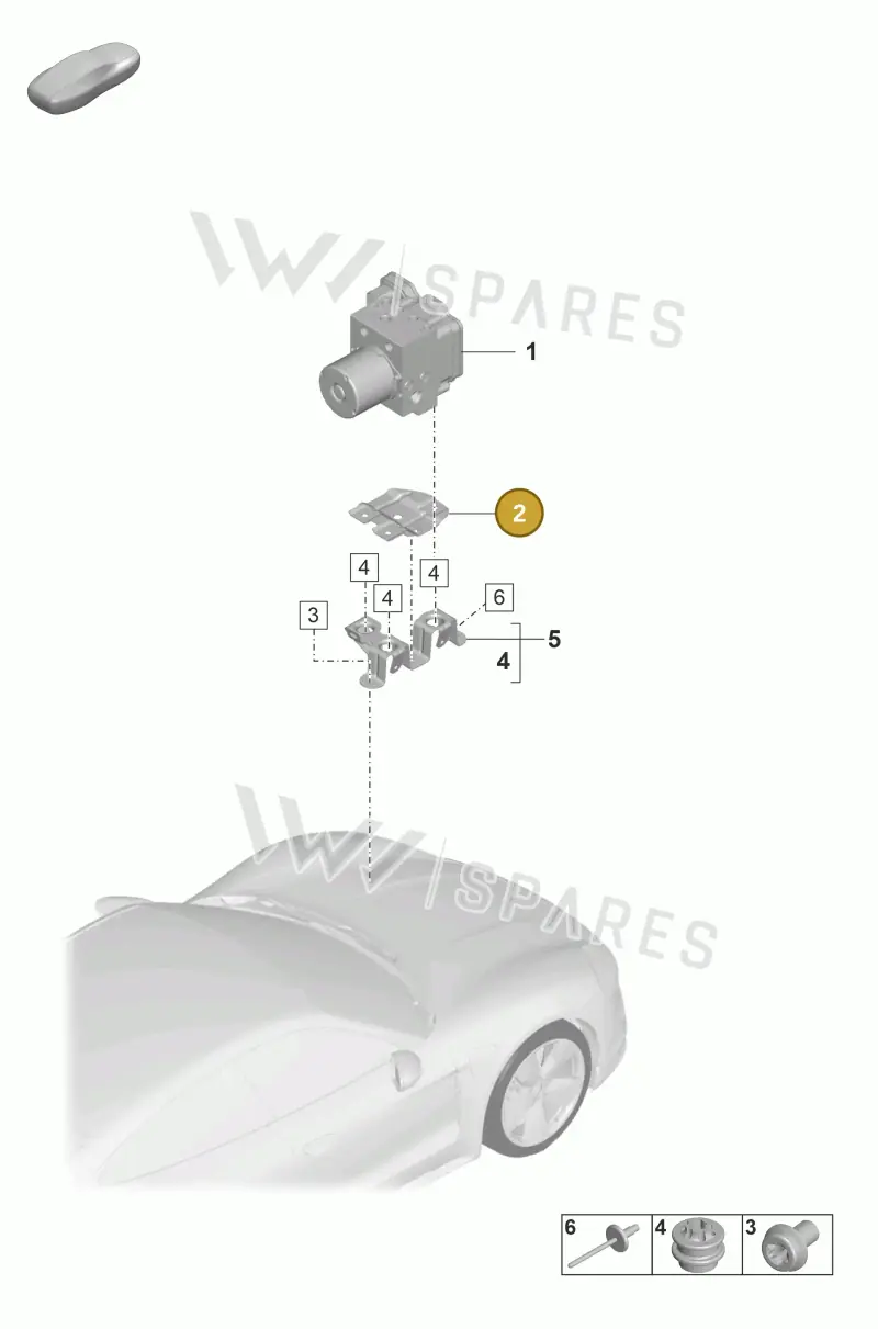 971614513A — Porsche Panamera (2023-2025) diagram p56000001, position 2