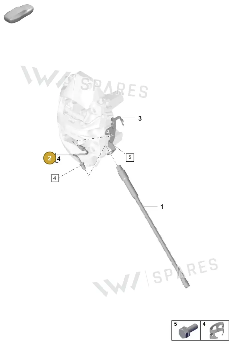 971614705L — Porsche Panamera (2023-2025) diagram p58604010, position 2