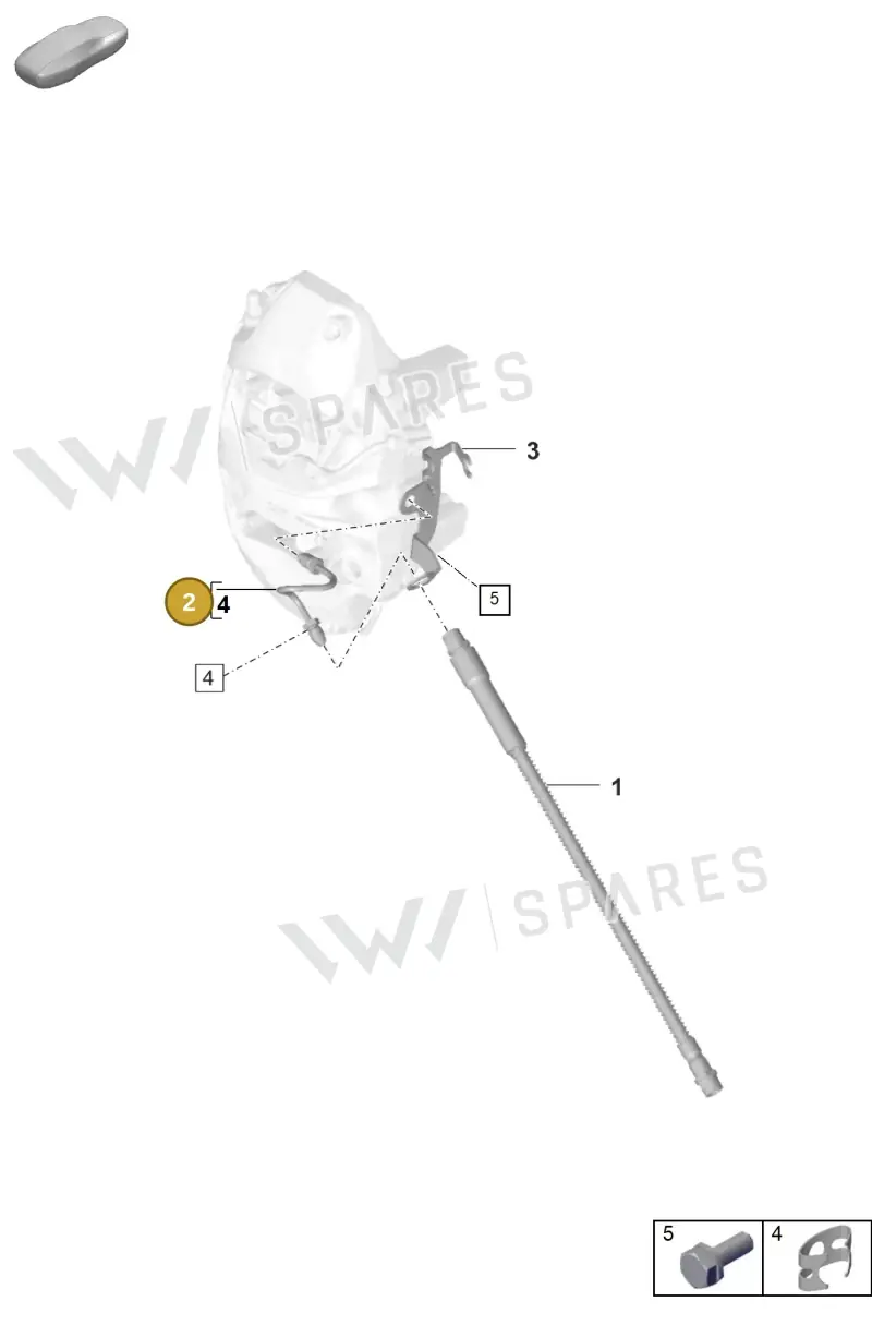 971614706L — Porsche Panamera (2023-2025) diagram p58604010, position 2