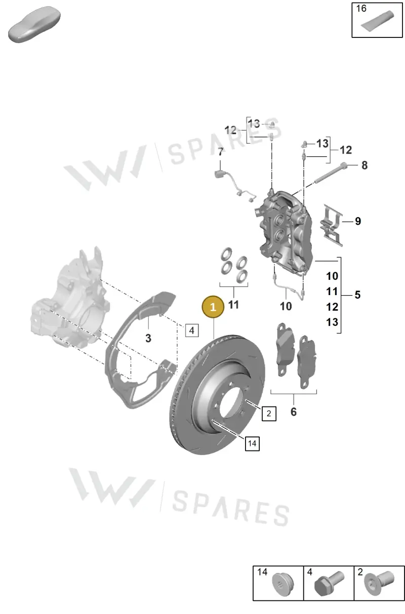 971615601 — Porsche Panamera (2023-2025) diagram p62603100, position 1